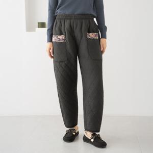 엄마옷 마담4060 패딩꽃주머니기모팬츠 여성바지 데일리 -ZD000170-