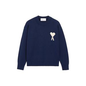 AMI Paris 로고 디테일 스웨터 E26UKS859KN0156