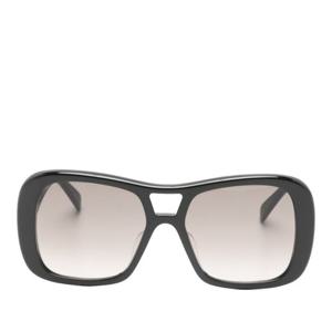 셀린느 블랙 지오메트릭 로고 선글라스 4S331 CPLB38NO