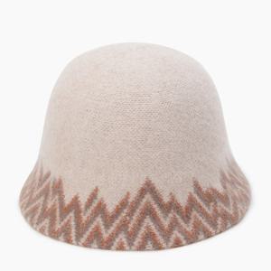 [베네통] 글리터 헤링본 울 버킷햇_BCCP55561BG