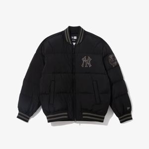 [뉴에라] 뉴욕 양키스 봄버 다운 재킷 블랙 14742049