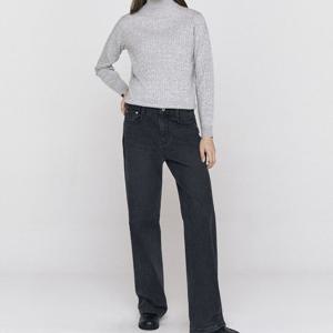 [지오다노] 여자 겨울 기모 스트레이트 데님 594441