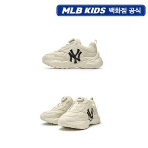 [MLB키즈PG] 빅볼청키 데님 다이얼 운동화 (7ASHCB06N-50IVS)