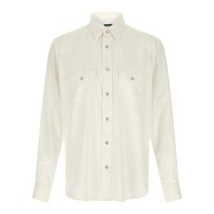 톰포드 긴팔 셔츠 HDS001FMC296WAB White