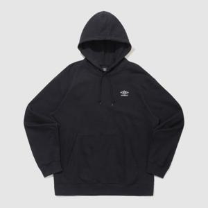 엄브로후드티 JQS UQ123CHD19-BLK 에센셜 스몰 로고 후드 티셔츠 / BLACK