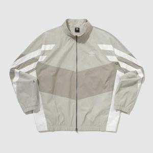 엄브로바람막이 JQS UQ121CJK13-PBE 더블데커 스탠넥 블루종 바람막이 자켓 / PLATINUM BEIGE