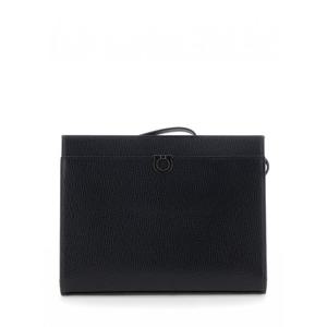 [SALVATORE FERRAGAMO] 라프리마 남성 클러치 241809 0786399 블랙 /14