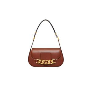 발렌티노 V로고 체인 숄더백 브론즈 B0K80ZHF7P9