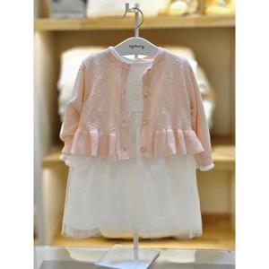 아가방 세이브존02 아멜 리본샤원피스(가디건) 01t134052