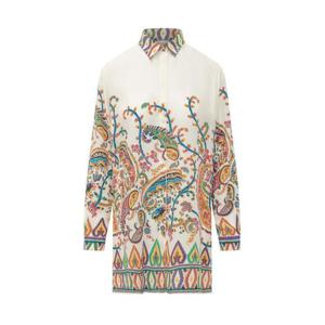 에트로 셔츠 WRIA0103AKG20 X0800 STAMPA FDO CREMA