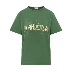 JW앤더슨 반팔 티셔츠 JT0307PG1936 500 GREEN