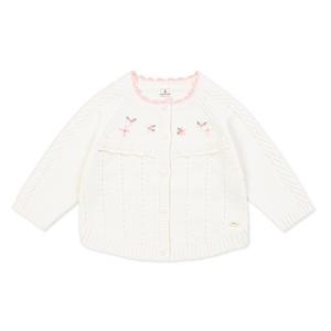 [오가닉맘] 유아 스칼럽긴소니트가디건 (MLSTGA01)