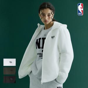 [엔비에이]남녀공용 루즈핏 ESSENTIAL 웰론 경량 후드 패딩점퍼 554JJP010