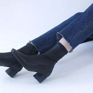 국내제작 수제화 잇츠 스판 삭스 앵클 부츠