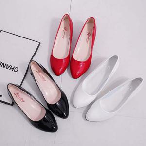 여성 심플 무지 캐쥬얼 오피스 면접 정장 단정 구두