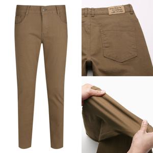 [파파브로] 남성 간절기 사방스판 워싱 데님 청바지 VS-JEA-410