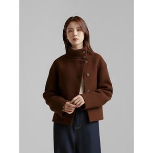 [예쎄](예쎄) 하이넥 부클 자켓(S5WJK015A)