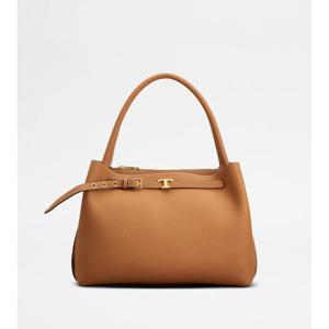 토즈 가죽 스몰 버클 스트랩 토트백 XBWTIMJ0200WKA S410