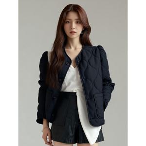 [예쎄](예쎄) 퍼프숄더 누빔 점퍼(S5WJP034A)