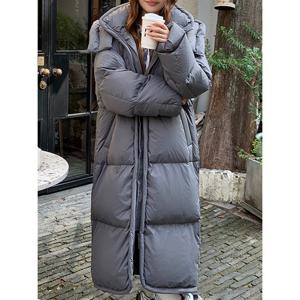 [예쎄](예쎄) 겨울 후드 다운 롱패딩(S5WJP031A)