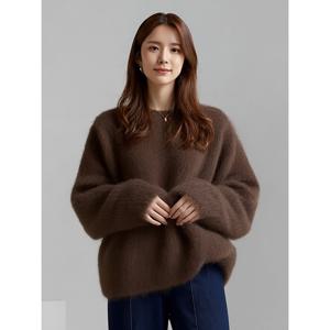 [예쎄](예쎄) 소프트 터치 루즈핏 앙고라 니트(S5WKN048A)