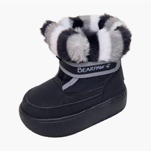 베어파우 PIP 아동 패딩부츠 방한화 키즈 겨울신발 패딩슈즈 K3043001RD-K (블랙)