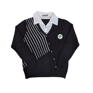 [르니앤맥코이(여성)]셔츠형 사선 니트티(MN02CD717FJZ)