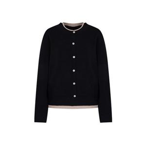 [올리비아하슬러(여성)]가디건배색풀오버 EWSW106