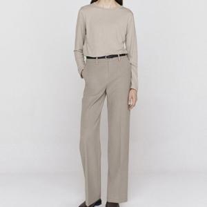 [지오다노] 여자 겨울 기모 스트레이트 슬랙스 591741