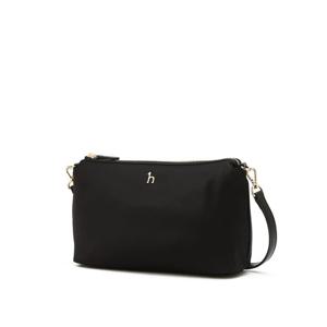 [헤지스] HIWA6E455BK_ 여성 블랙 단색 나일론 크로스백
