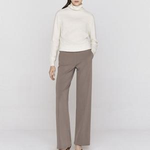 [지오다노] 여자 겨울 기모 와이드 풀밴딩 팬츠 592841