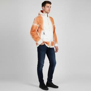 STONE ISLAND 430T1 HAND SPRAYED MUSSOLA GOMMATA-TC HOODED JACKET (7815430T1 V0073) (에어브러쉬 이펙트 무솔라 고마타 배지 후드 자켓)