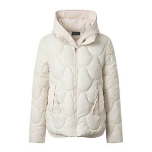 [탱커스]퀼팅 후드 배색 집업 패딩 긴팔 점퍼 (TX4JP053L0)