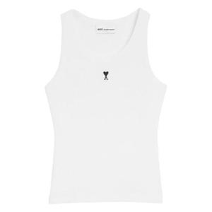 아미 민소매 티셔츠 FTP811JE0117 100 White