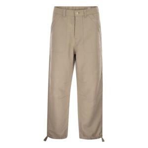 26SS 브루넬로 쿠치넬리 코튼 앤 linen drill trousers with patch pockets 앤 drawstring MH255S2470C2444 TP569709566