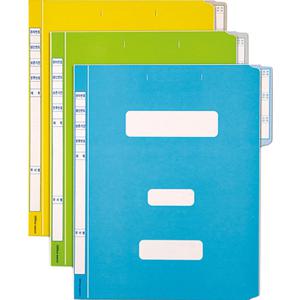 컬러정부화일(10개팩/노랑/OfficeDEPOT)