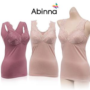 [아빈나] 텐셀 자수레이스 브라 런닝 alg1239