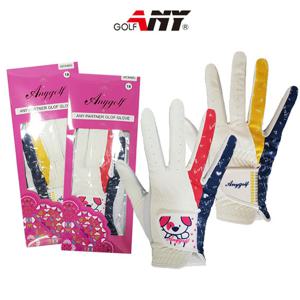 애니골프 여성 최고급 파트너 반양피 골프장갑