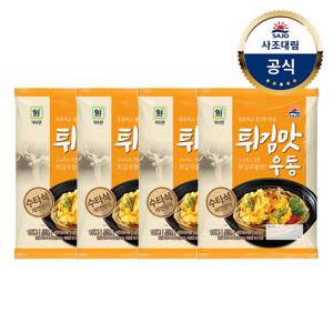 [사조대림] 대림선 튀김맛우동 212g x4개 /해물맛우동