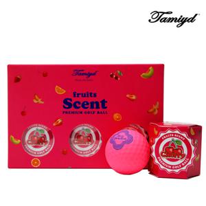 향기나는 뉴트로 캔디골프공 2피스 체리향 6구
