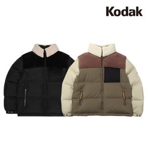 [코닥어패럴] 브라우니 컬러블록 다운 자켓 (2 COLOR)