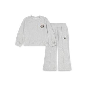 [백화점][탑텐키즈]여아) 테마 멸종위기동물 벨벳 셋업 MKE4IP2102