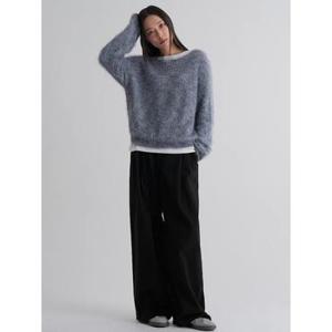 (355X21LY35) [에잇세컨즈] 코튼 투턱 벌룬핏 팬츠  블랙