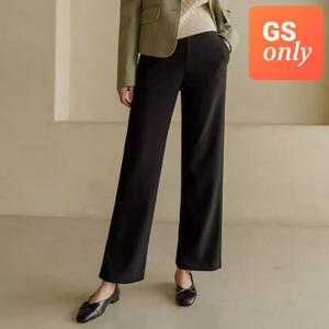 [GS단독-저스트원] 쫀쫀탄력 와이드밴딩 일자팬츠