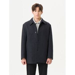 [지오지아]남성) 울 블렌드 하프 코트_AEE4CG1101
