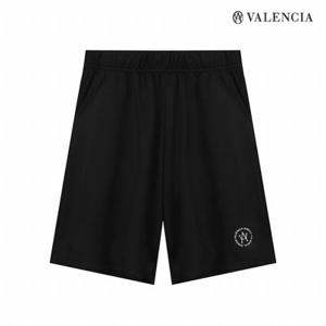 [발렌시아 주니어]원형로고 5부 팬츠 블랙