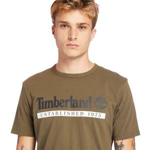 [팀버랜드] 클래식 로고 반팔 티셔츠 카키_TB0A2BV6Z331