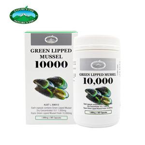 [해외직구] [네이쳐스탑] 초록입 홍합 10000mg 365정
