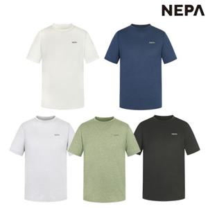 네파 7J35320 남성 등산 여름 반팔 기본 메쉬 라운드 티셔츠