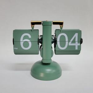 넥스원 플립 탁상 넘어가는시계 인테리어 모던 민트